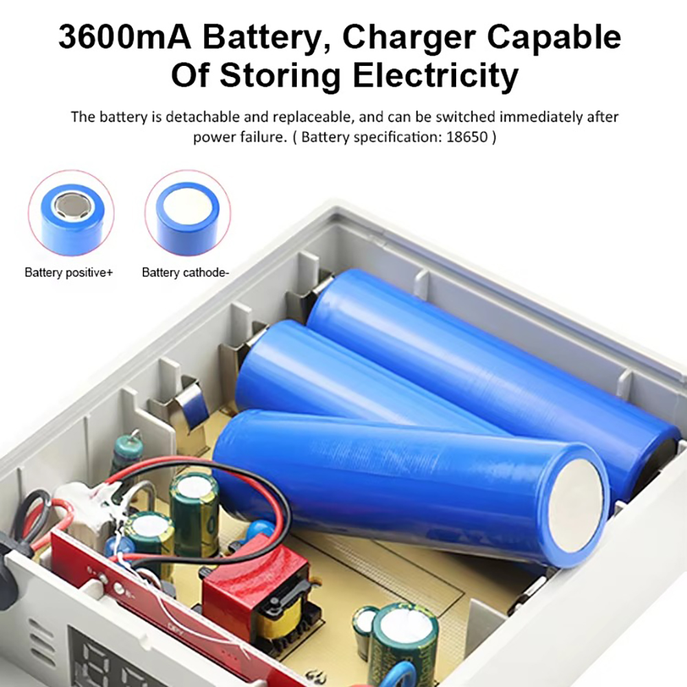 Outdoor Uninterruptible Power Supply - DIFANG 5400mAH UPS Battery Power Adapter