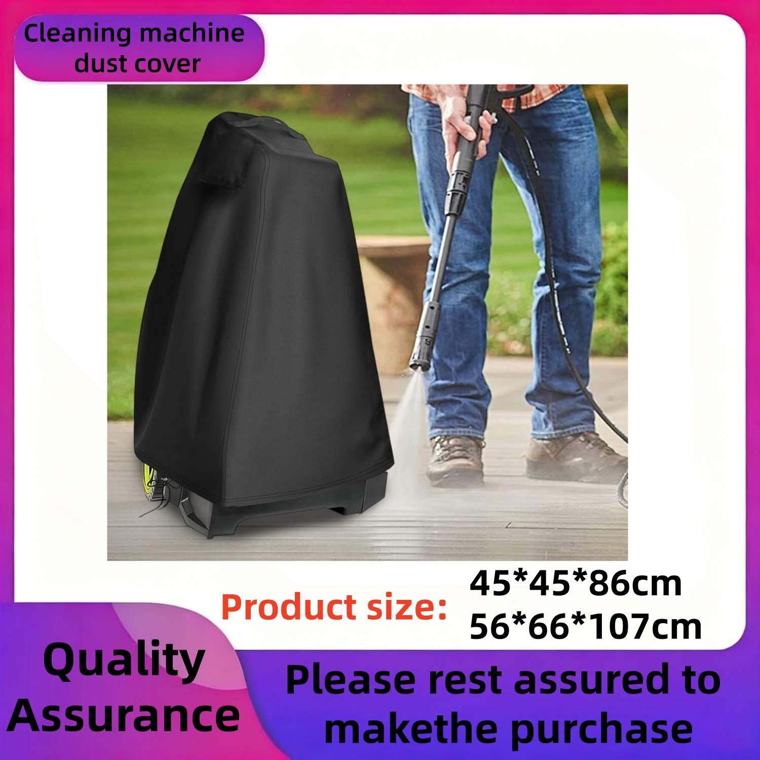 Pressure Washer Electric - Pressure Washer Cover 210D Oxford Fabric