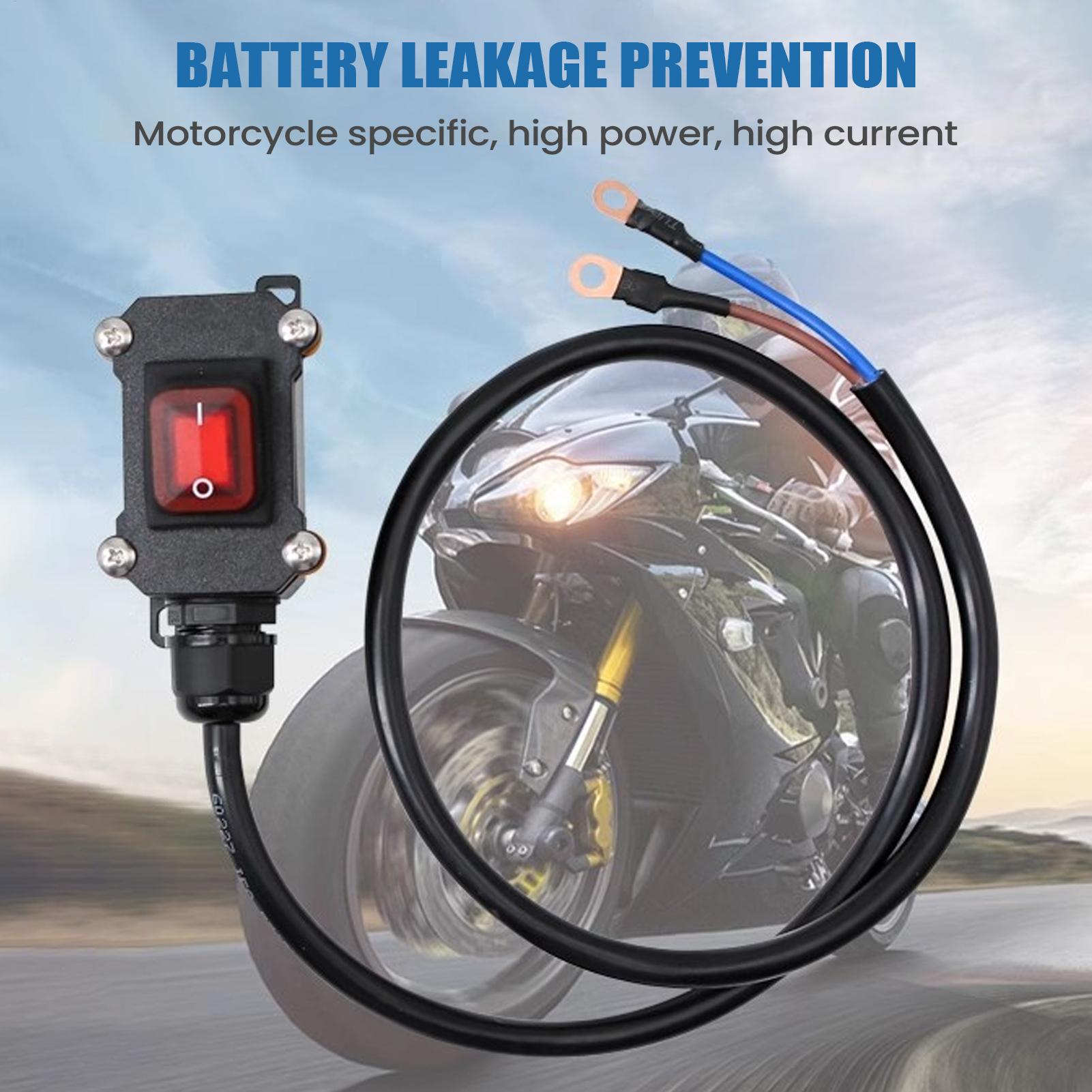Outdoor Power Disconnect - 30/50/100cm Car Battery Disconnect 12V/24V Waterproof