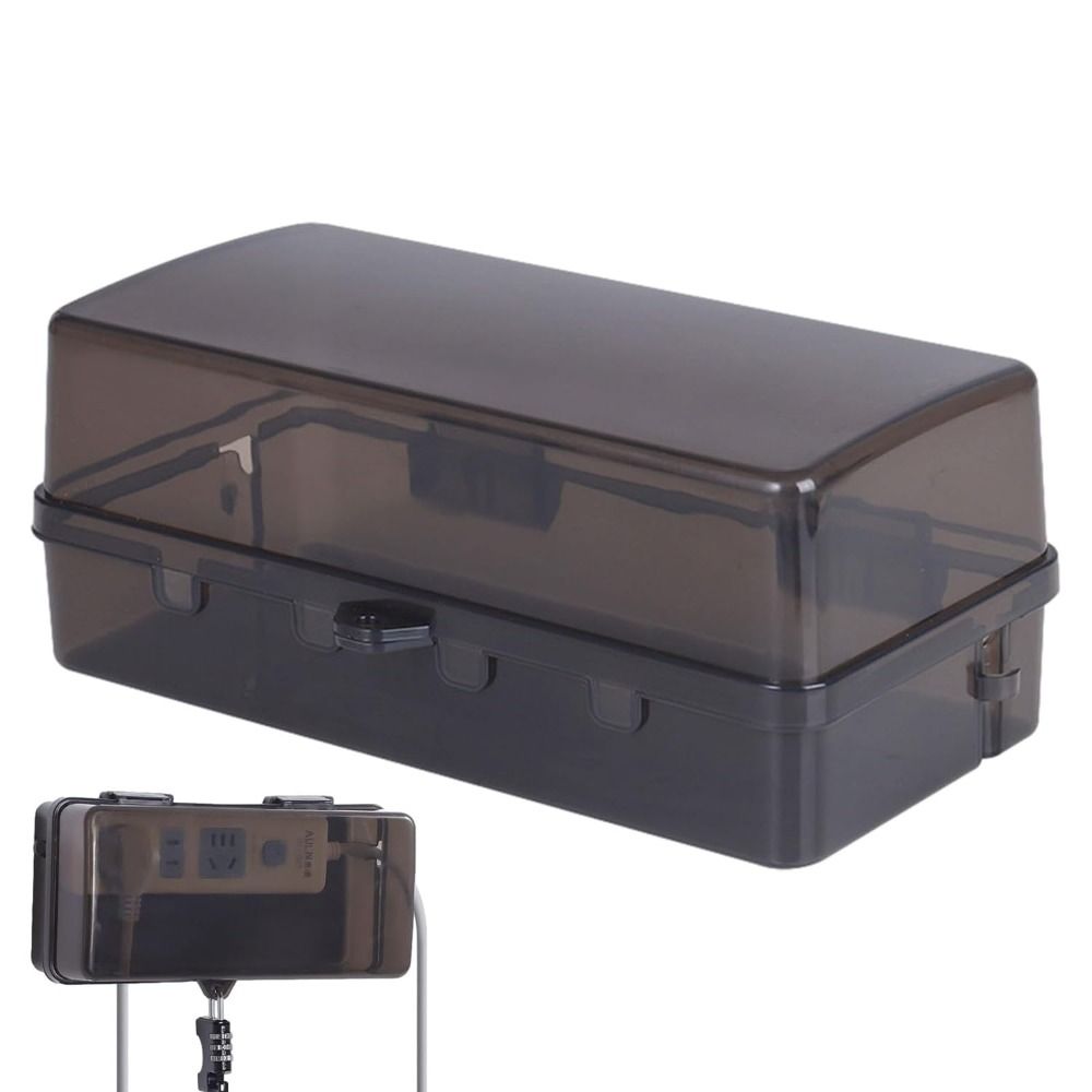 Outdoor Power Strip With Cover - Outdoor Electrical Boxes Waterproof Cable Management