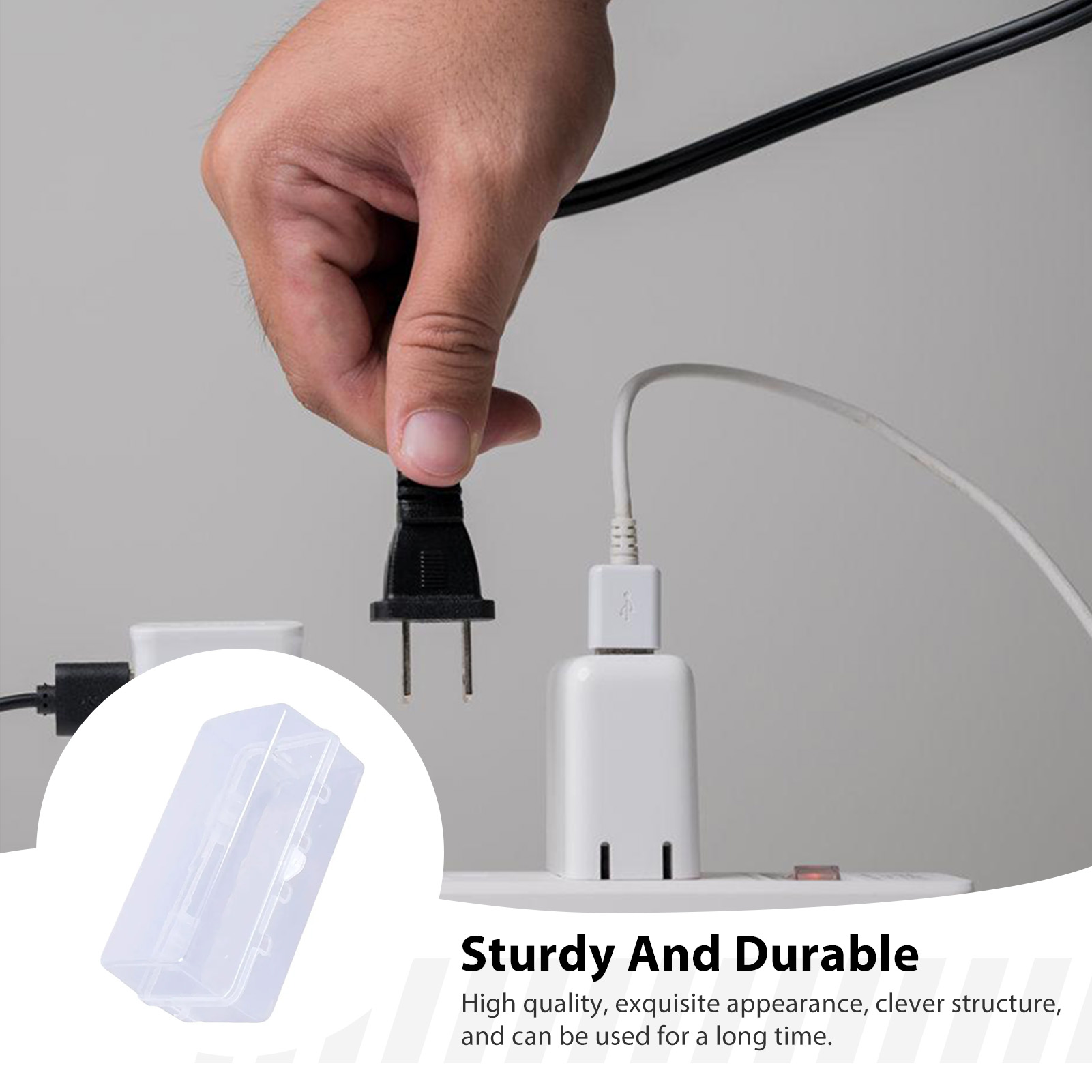Outdoor Power Strip With Cover - Waterproof Electrical Boxes Outdoor Universal Project