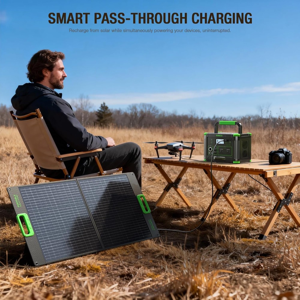 519.48Wh LiFePO4 Portable Powe - Ac Outdoor Power ulasan dan harga
