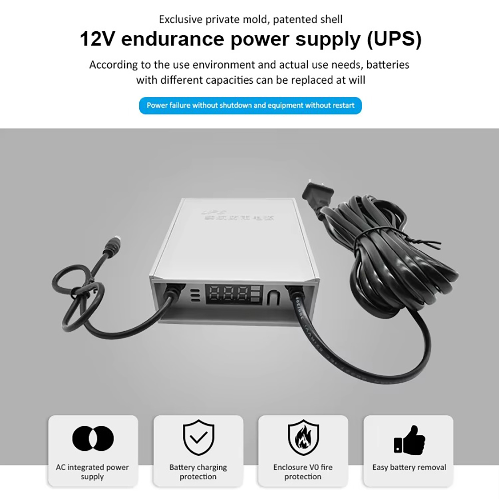 DIFANG 5400mAh UPS Power Adapt - Outdoor Uninterruptible Power Supply ulasan dan harga