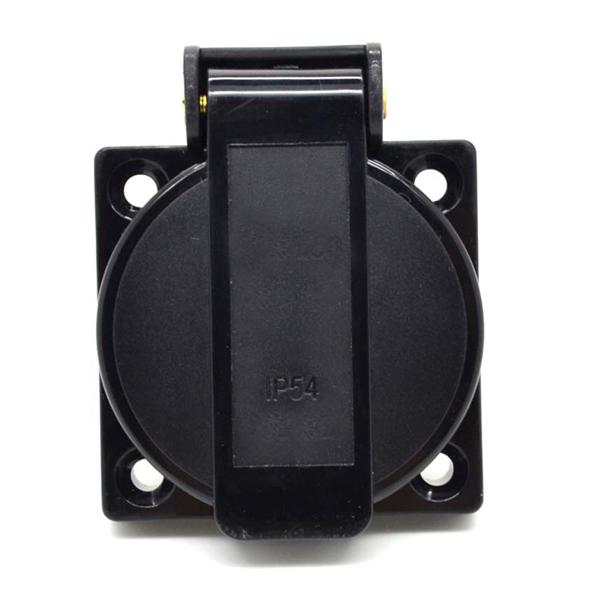 2PCS Black 10A 15A Australia O - Outdoor Power Receptacle ulasan dan harga