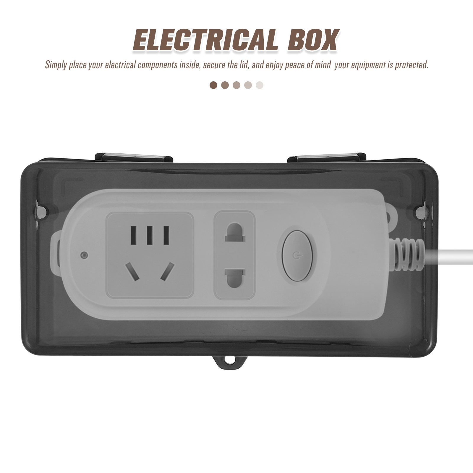 Large Outdoor Electrical Box W - Outdoor Power Strip With Cover ulasan dan harga