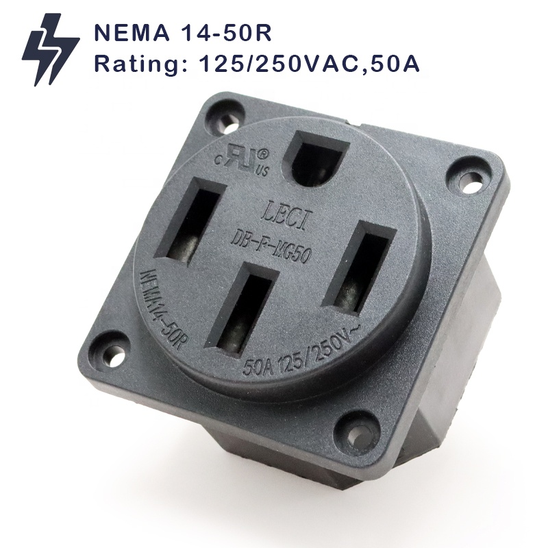 NEMA 14-50R Receptacle 50 Amp  - Outdoor Power Receptacle ulasan dan harga