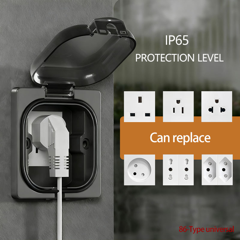 IP65 Waterproof Outdoor Socket - Outdoor Power Receptacle ulasan dan harga