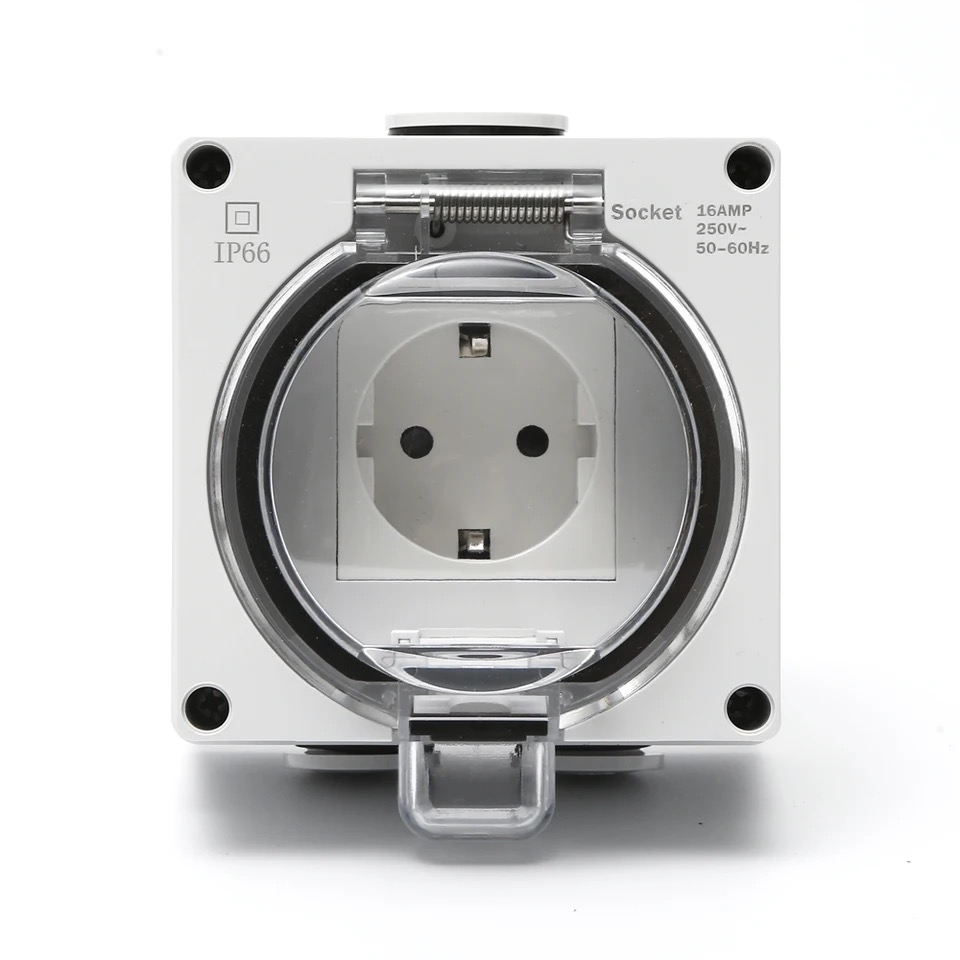 IP66 waterproof power receptac - Outdoor Power Receptacle ulasan dan harga