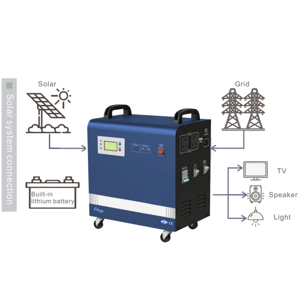 2kwPower Solar Generator 100Ah - Outdoor Uninterruptible Power Supply ulasan dan harga