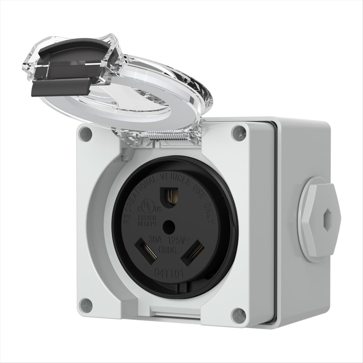 HHTL 30Amp Power Outlet Box,12 - Outdoor Power Receptacle ulasan dan harga
