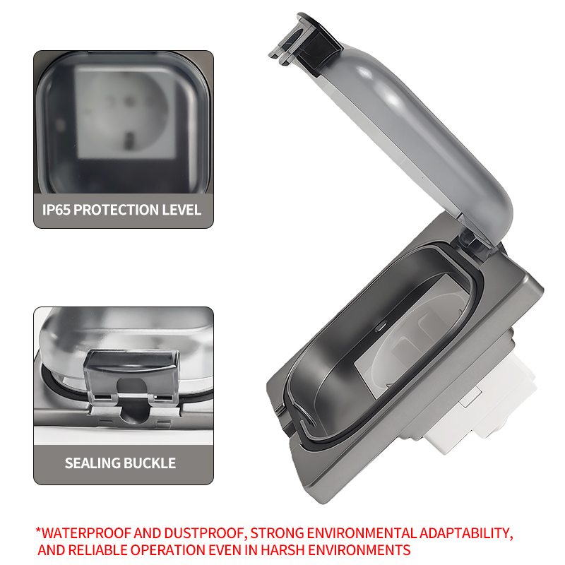 IP65 Waterproof Outdoor Socket - Outdoor Power Receptacle ulasan dan harga